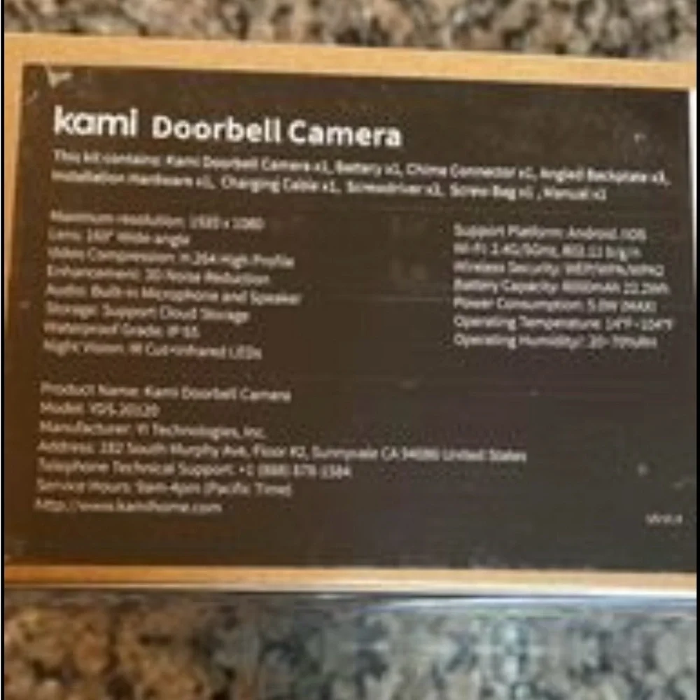 Kami security camera